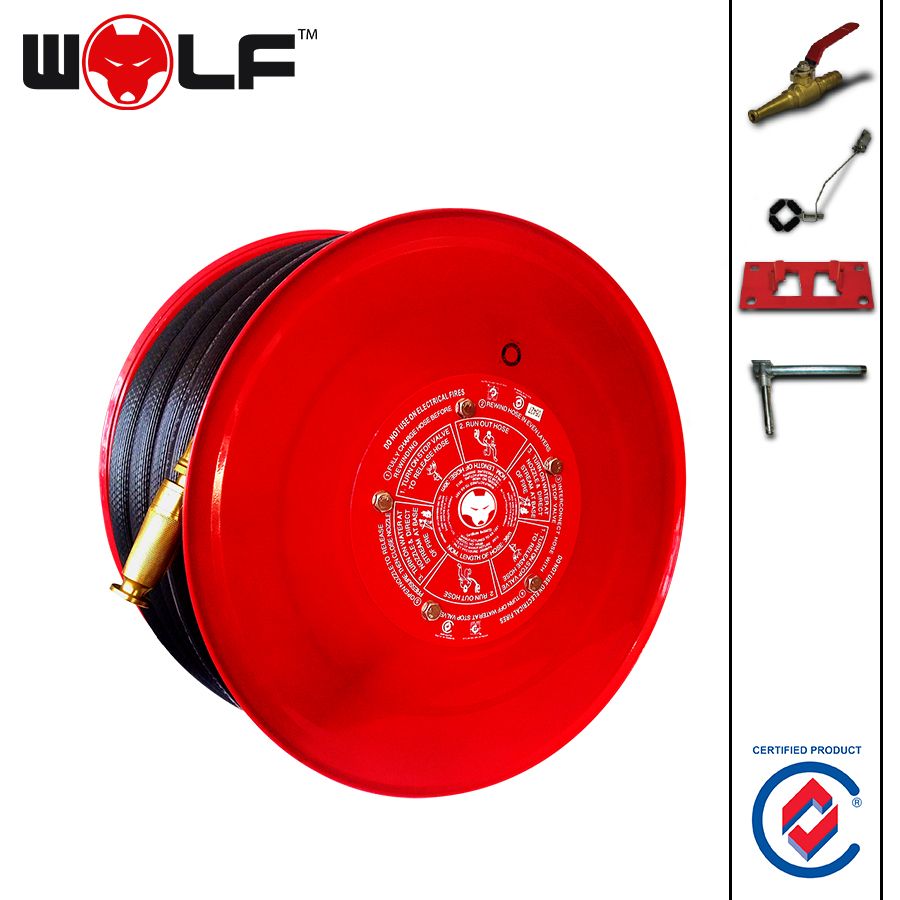Firehose reel-36m